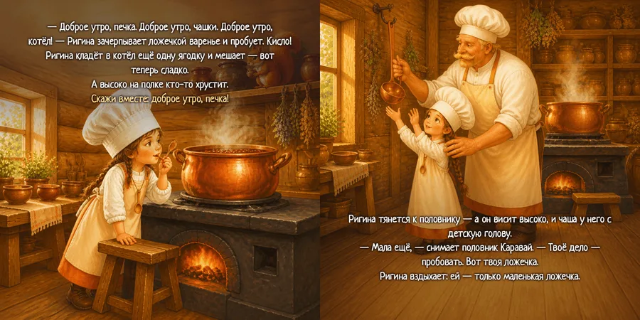 Пример разворота